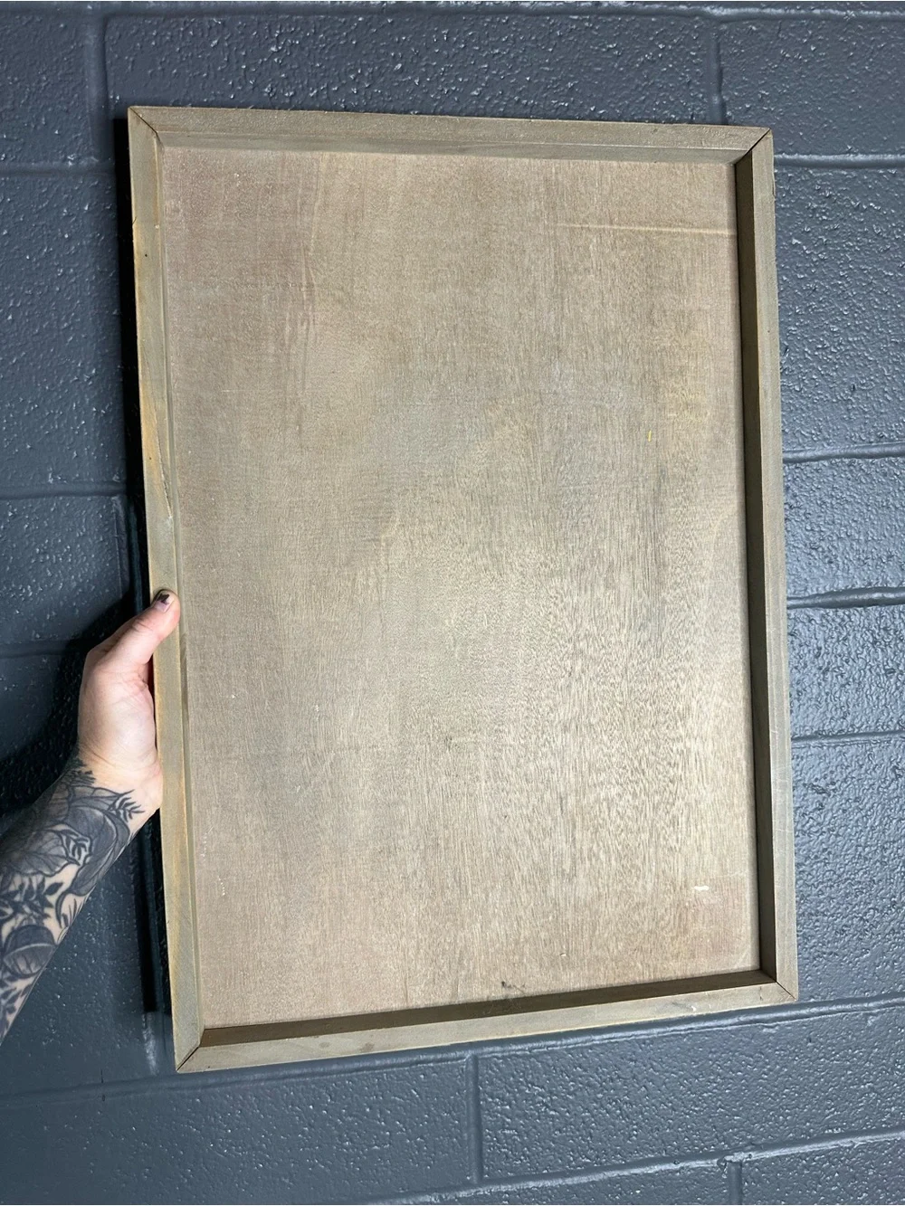 Hey Y'All Black and White Wall Sign w Brown Accent 16x23x1